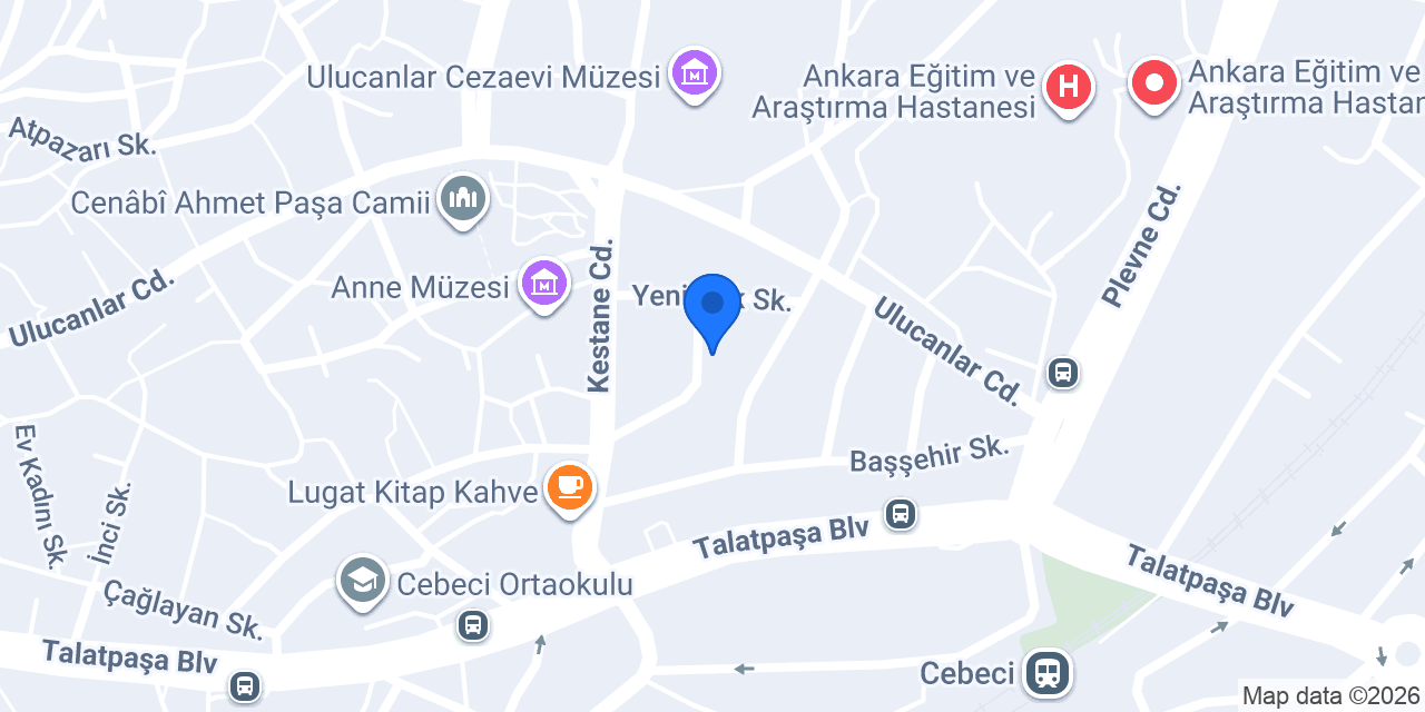 Altındağ Belediyesi Hasta ve Hasta Yakınları Konukevi konumu