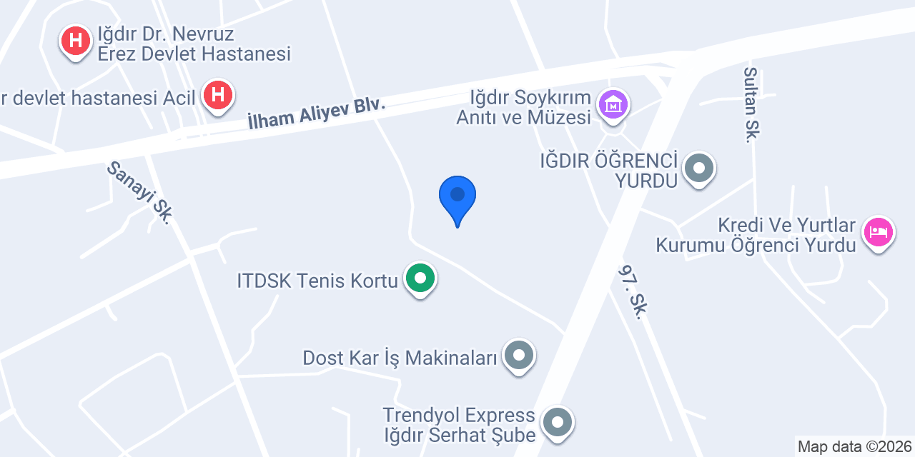 Verem Savaş Dispanseri konumu