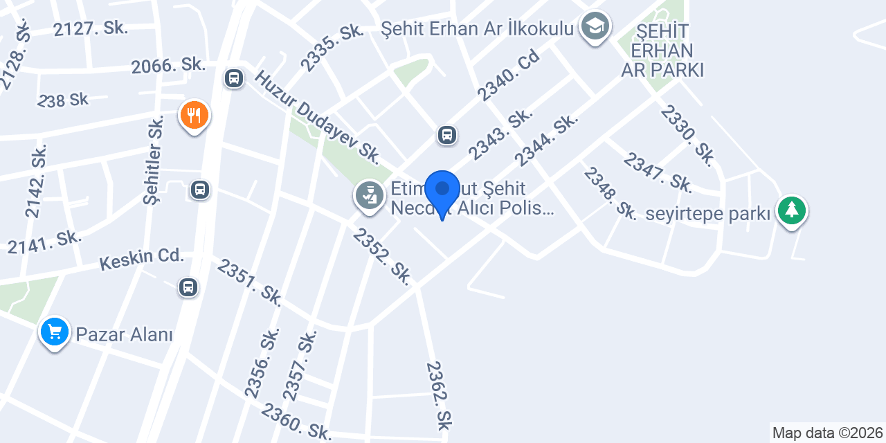 HAN OTO AKSESUAR LASTİK konumu