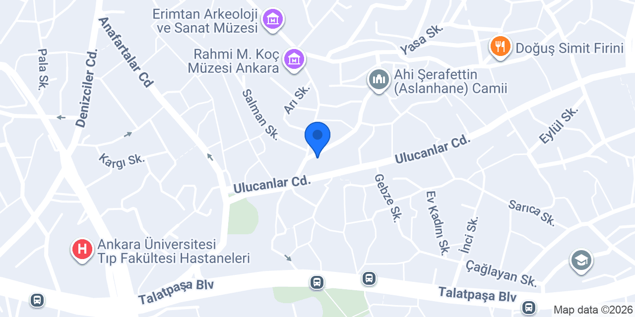 Derman Eczanesi konumu