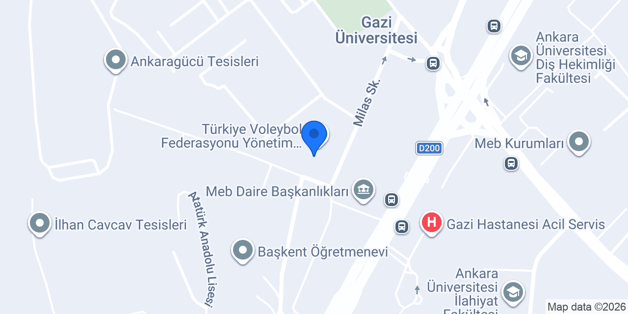 Volley Hotel konumu
