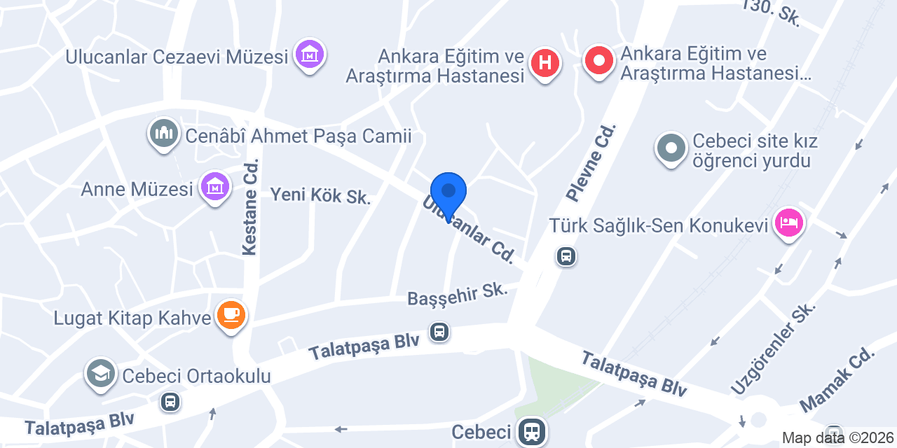 Cesur Optik konumu