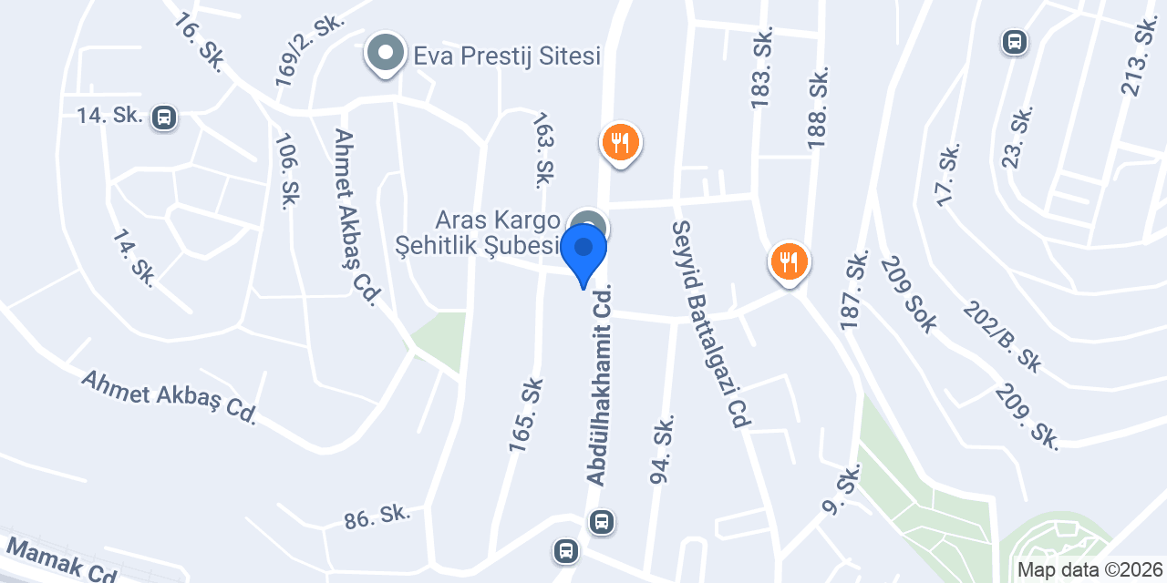 Kısmet Pide ve kebap Salonu konumu