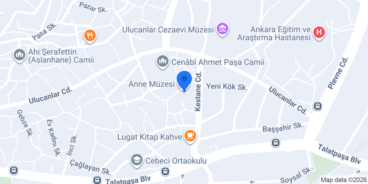 Anne Müzesi konumu