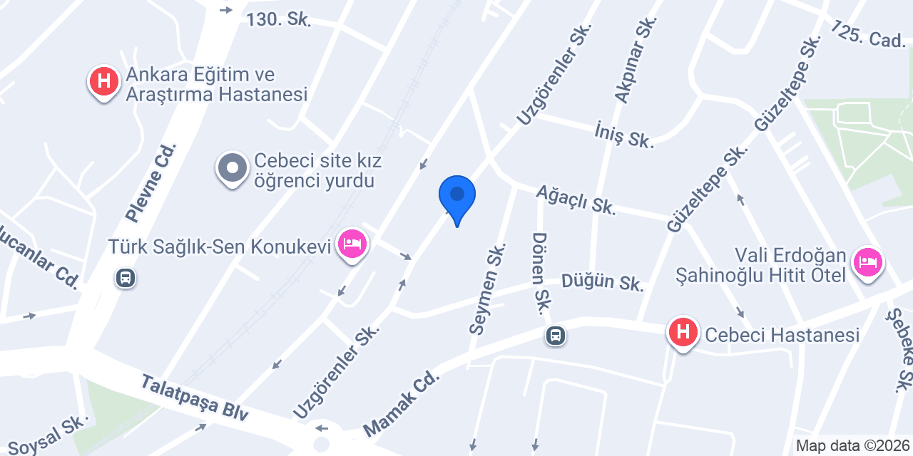 Ecrin Anahtar & Çilingir – Mamak 7/24 konumu