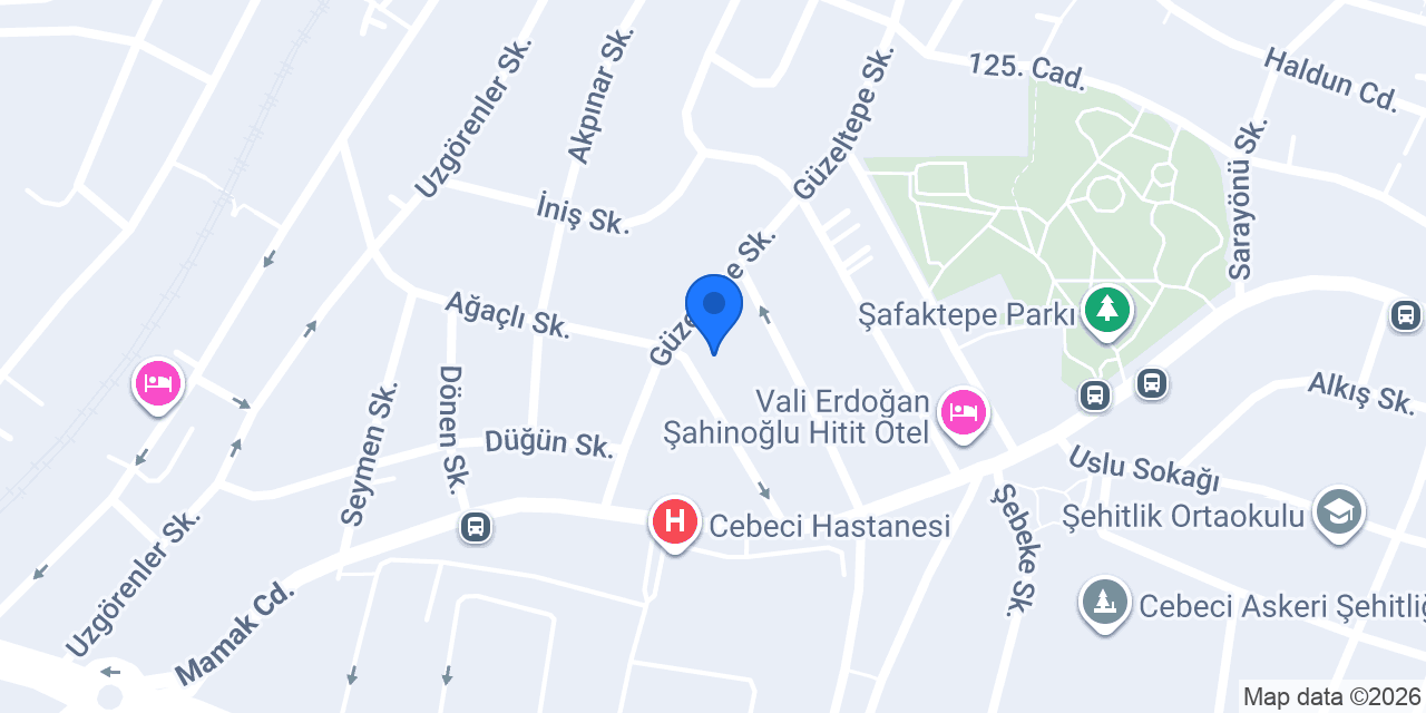Cihan Bayan Kuaförü konumu