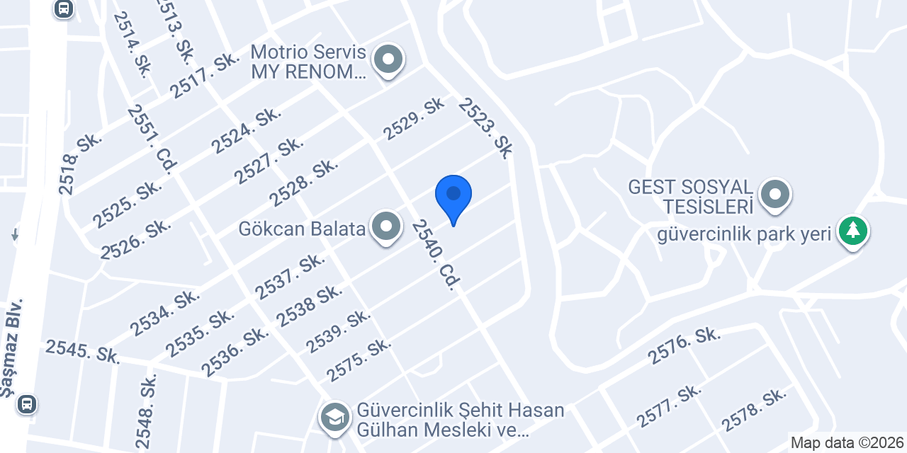 Günay konumu