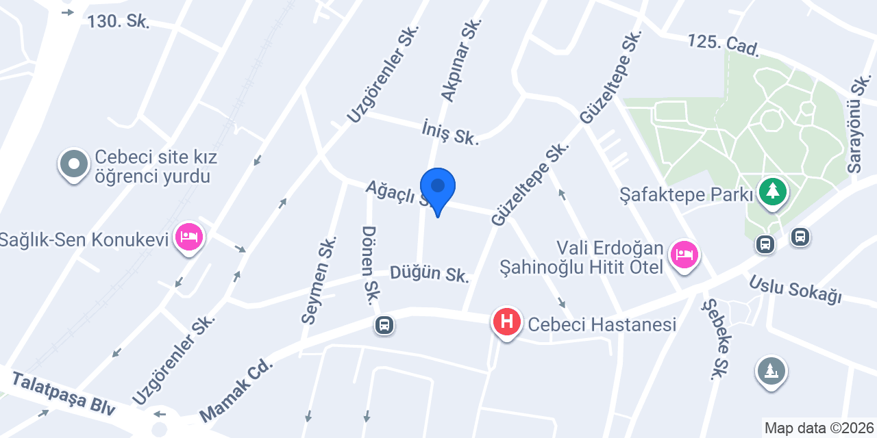 Yeni Şengül Eczanesi konumu
