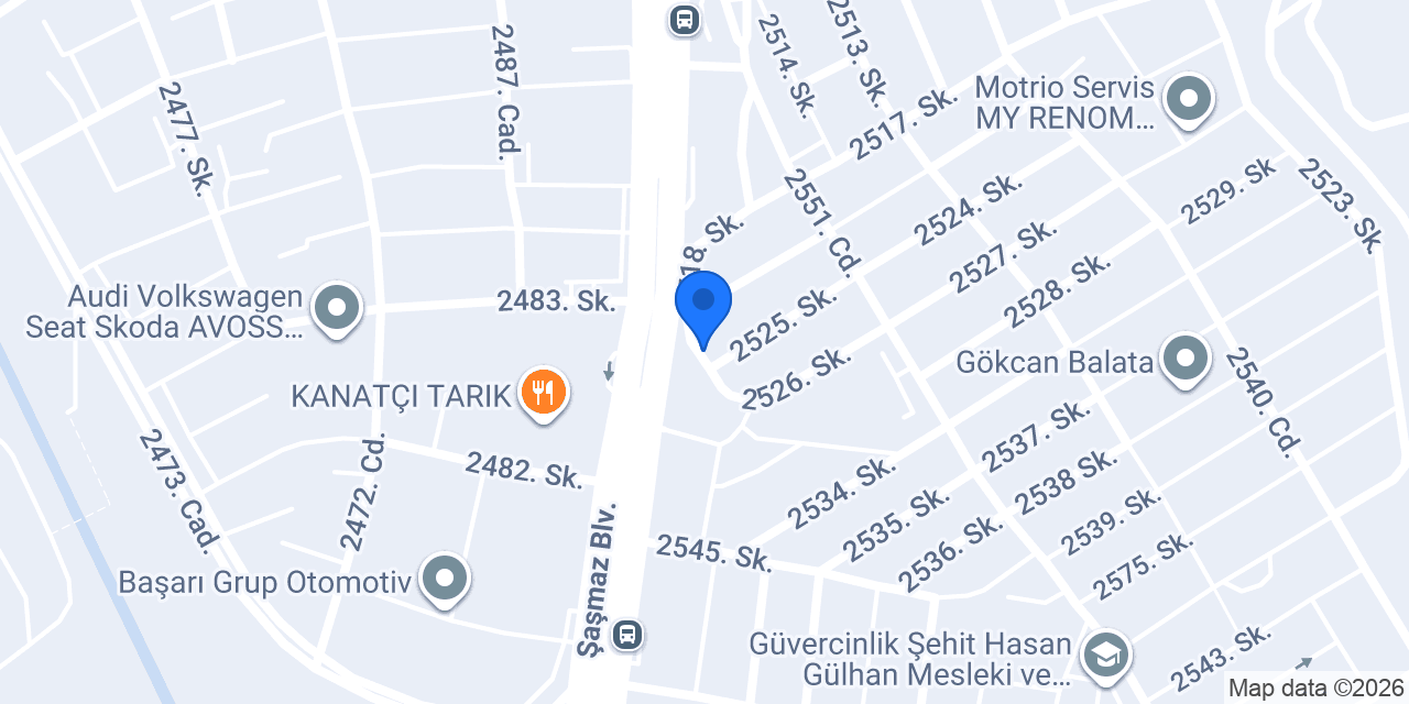 Wass Grup Servis konumu