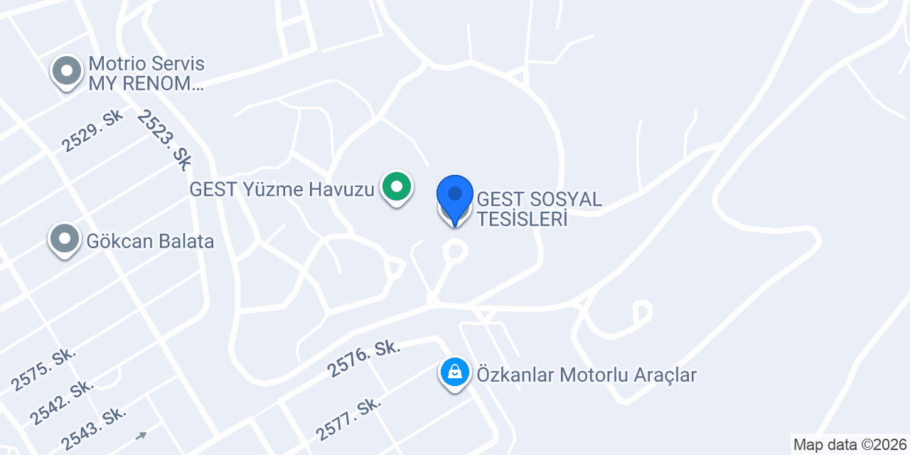 GEST SOSYAL TESİSLERİ konumu