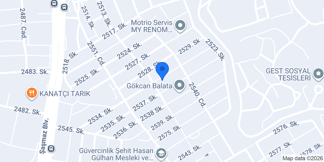 Çelikkaya Oto konumu