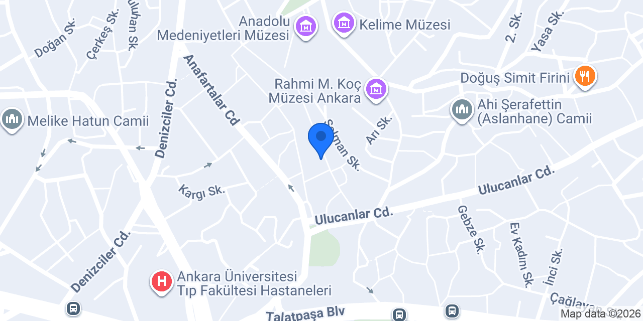 Akay Tekstil konumu