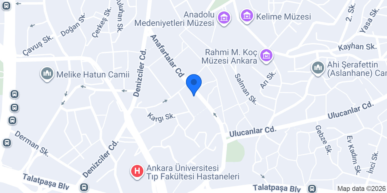 Aras Tekstil konumu