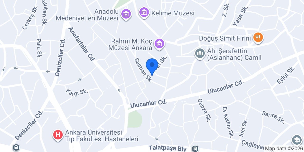 Gayret Çay Evi konumu