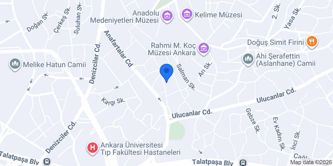 Volkan Tekstil konumu