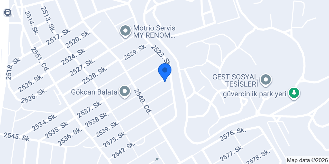 Kaplan Oto konumu
