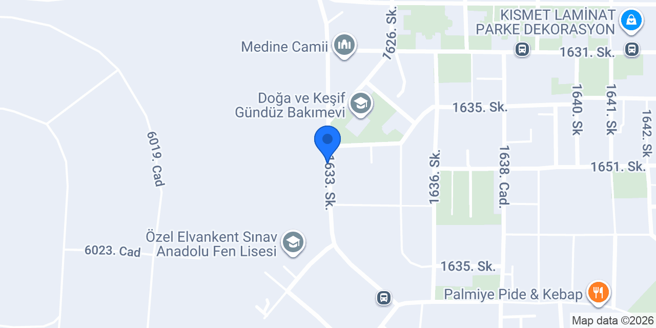 Mutluluk Ülkesi Anaokulu ve Kreş konumu