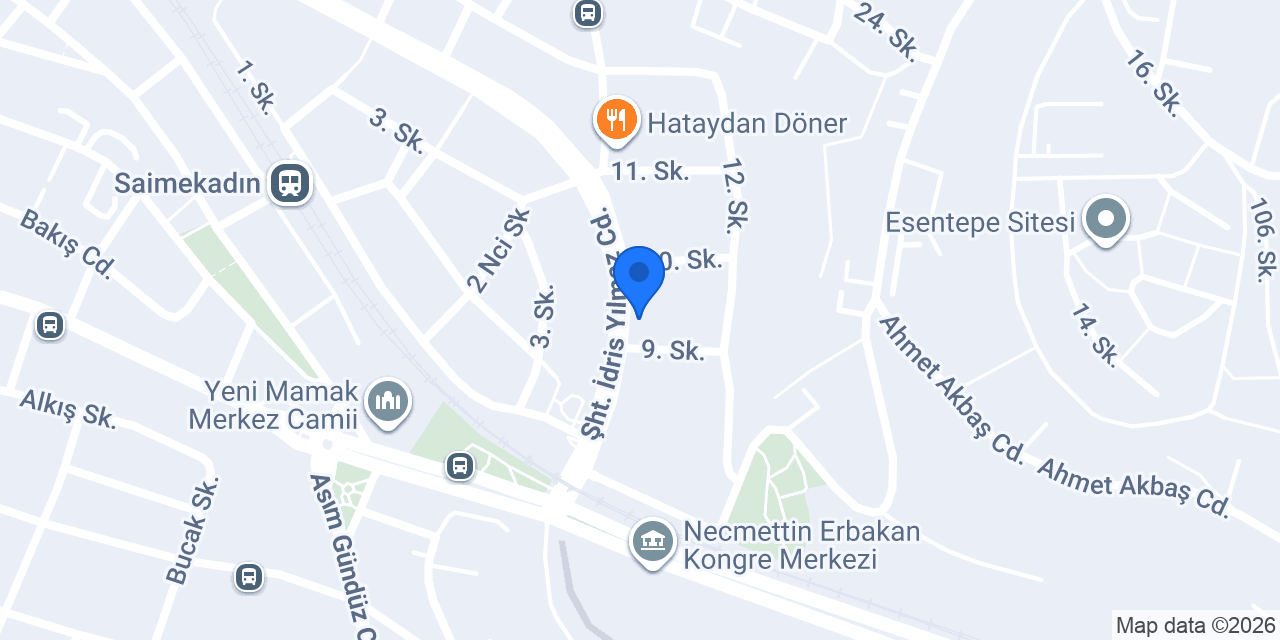 Hürel Eczanesi konumu
