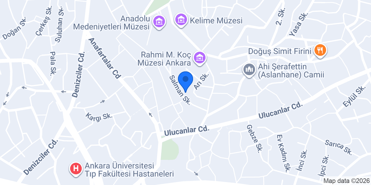 Ergüden Ticaret konumu