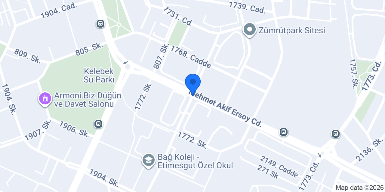 Dt. Orkun Ali Çelik konumu