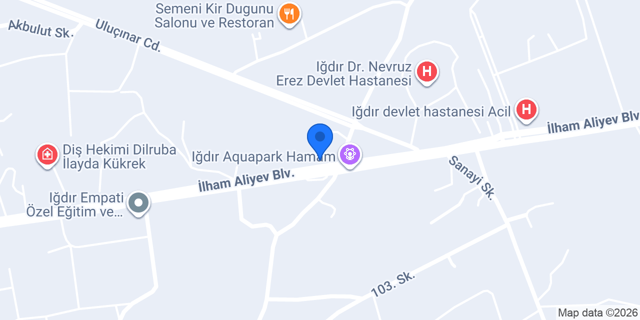 Keskin Oto Lastik konumu