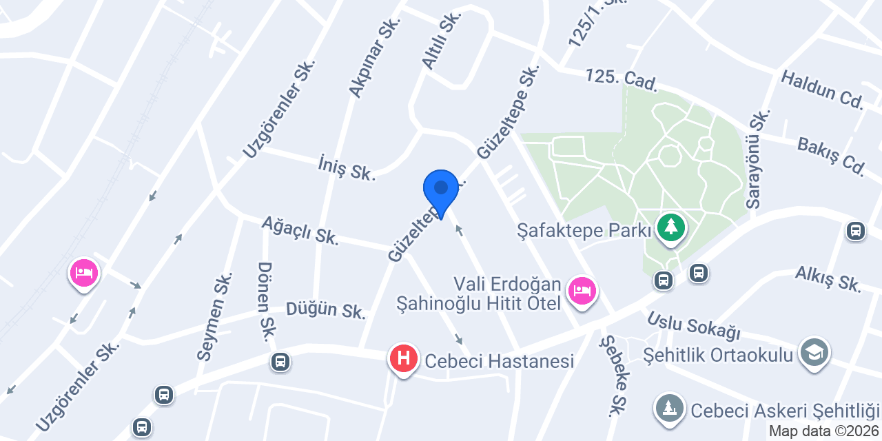 Demirlibahçe Polis Karakolu konumu