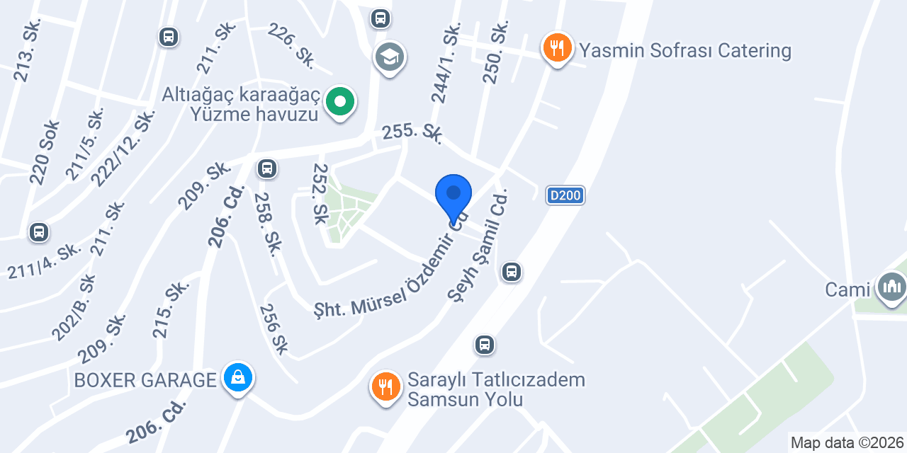 06PERFORMANCE DİZAYN konumu