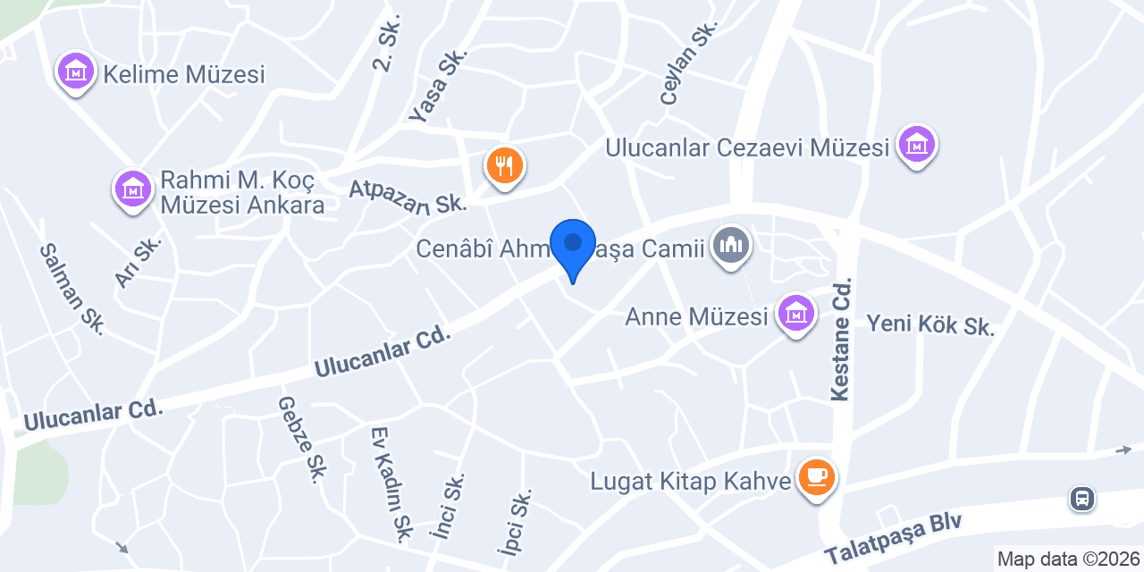 UpArt Asma Tavan Sistemleri konumu