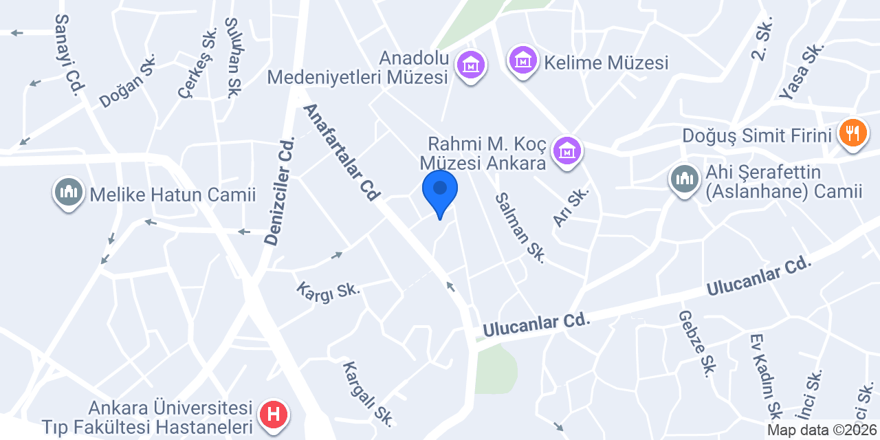 ERYA METAL SANAYİ VE TİCARET konumu