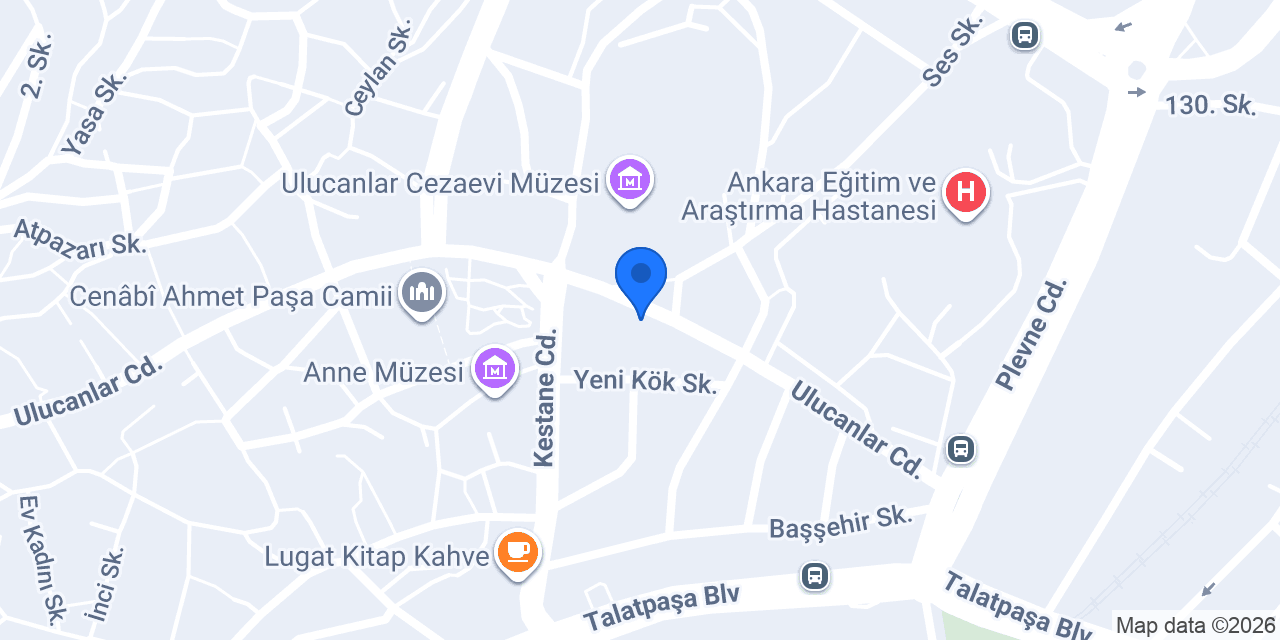 Ulucanlar Eczanesi konumu