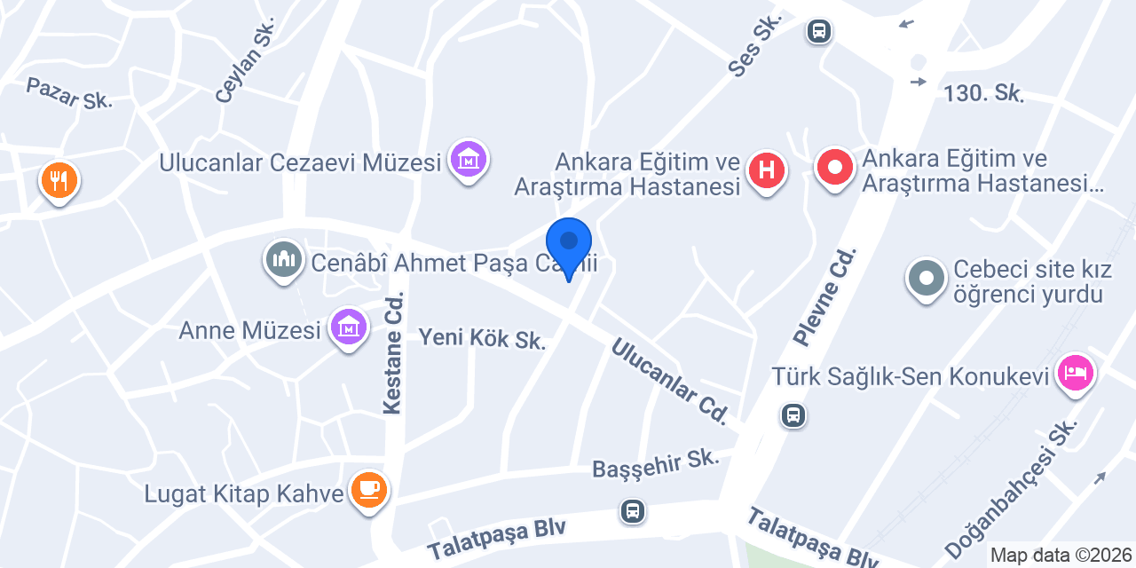 CAFE MAVİ konumu
