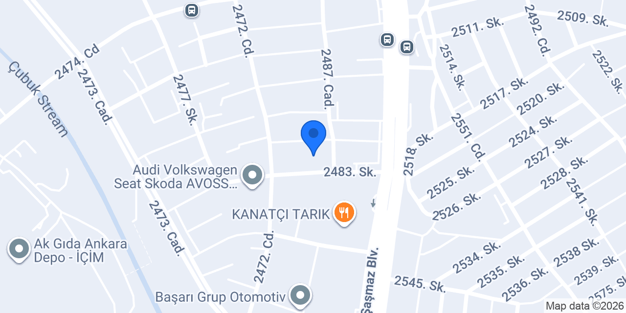 Tur-Mak Otomotiv Ford Servis konumu