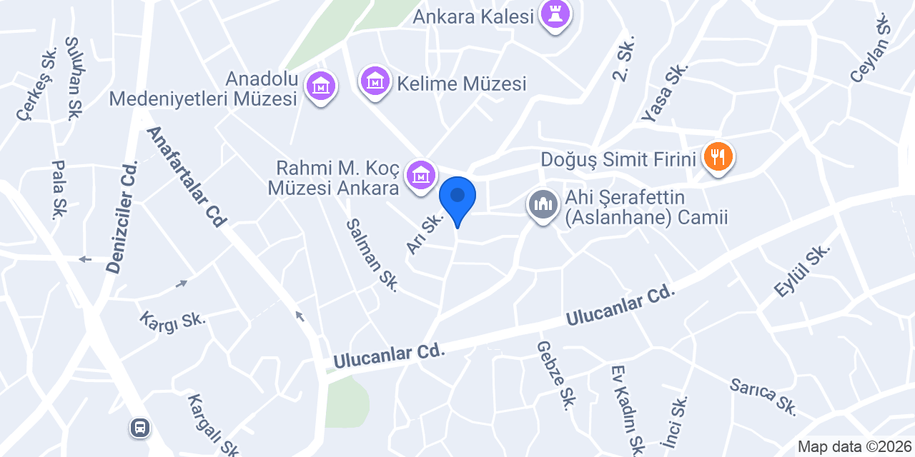 Has Bahçe konumu