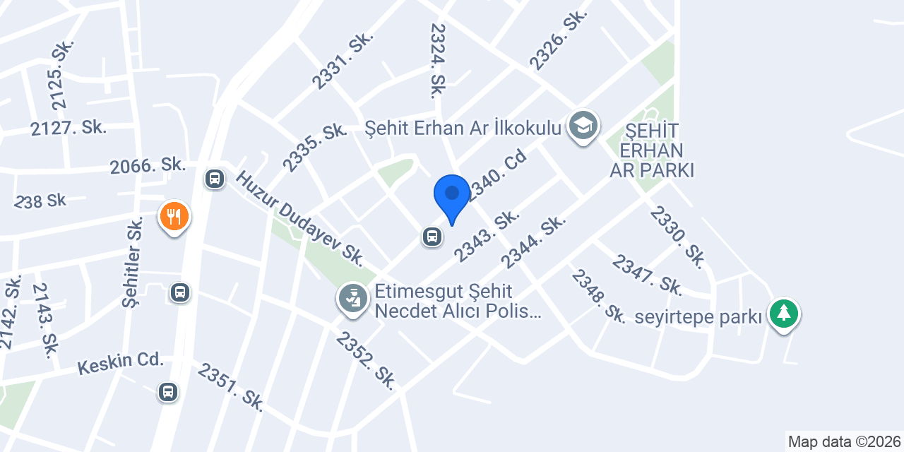 DK Yapı Market konumu