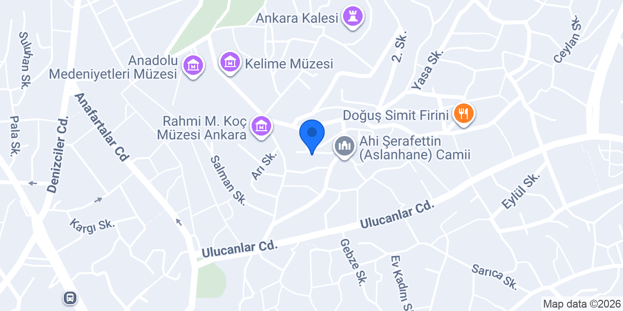 Meşhur Köfteci Fero konumu