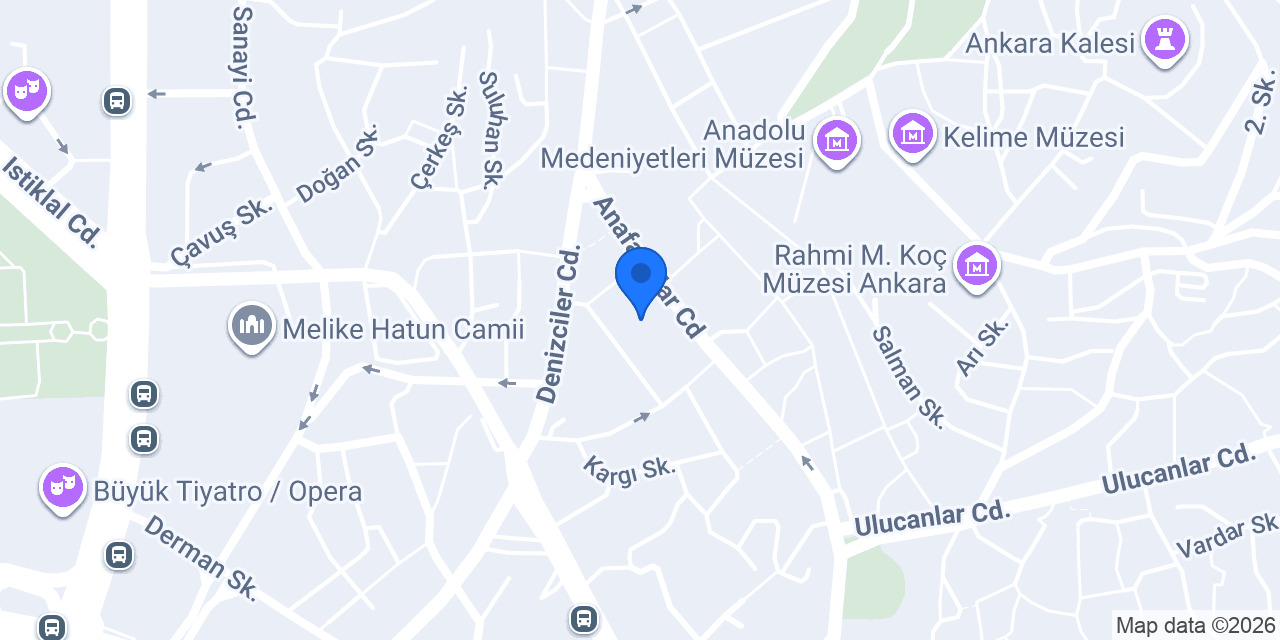 Aile ve Sosyal Hizmetler Ankara İl Müdürlüğü konumu