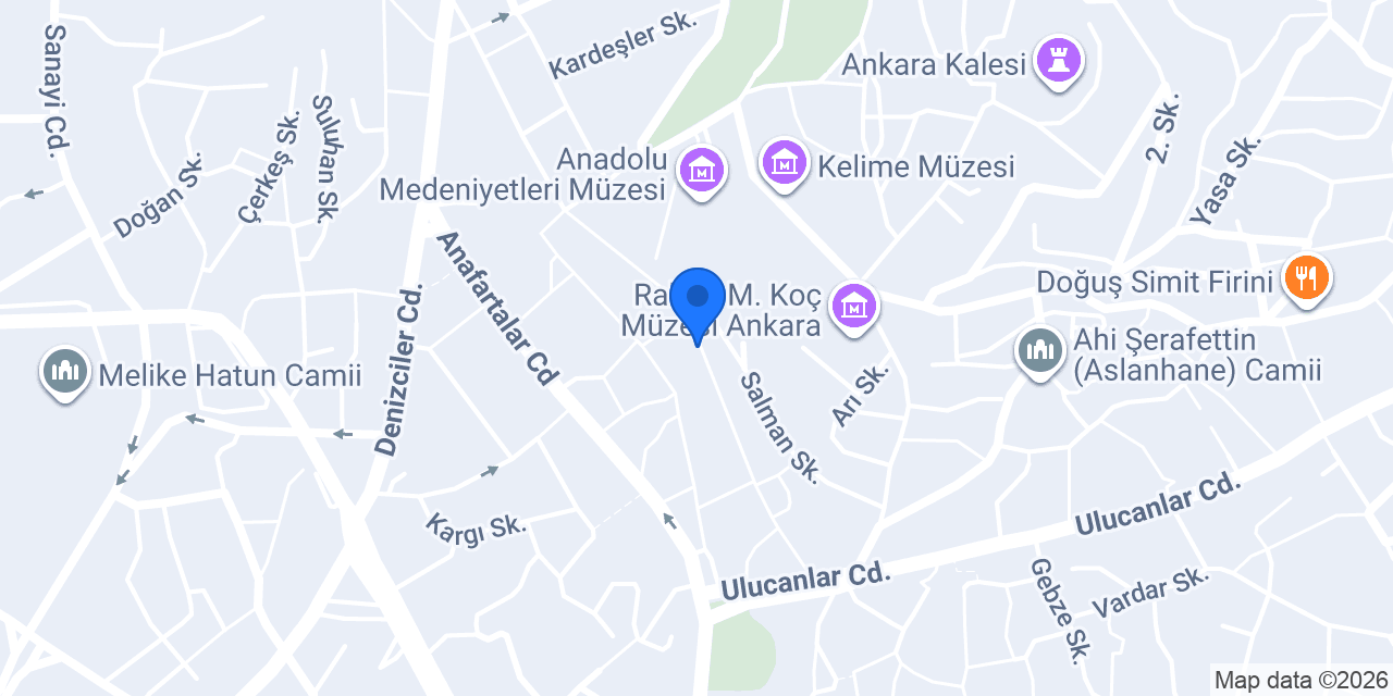 KMK GİYİM konumu