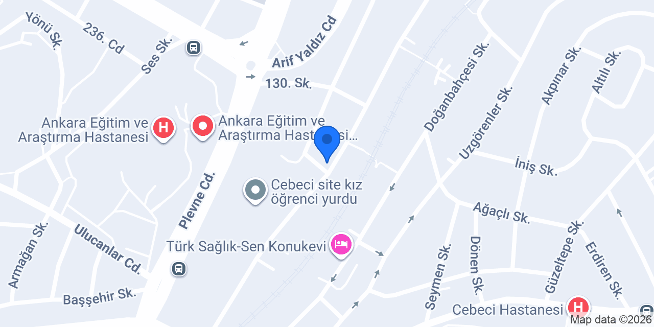 Yıldız Rent A Car konumu