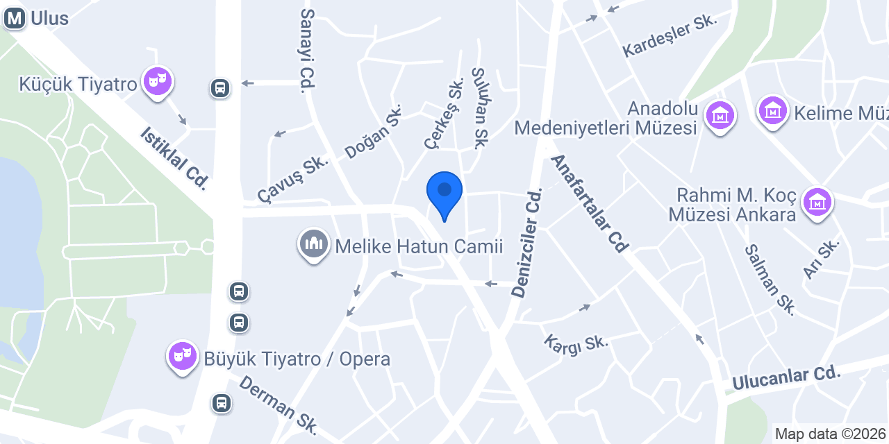 Tarihi Eynebey Hamamı konumu