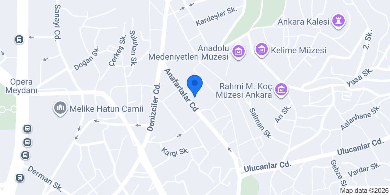 ÖZEN gömlek ulus konumu