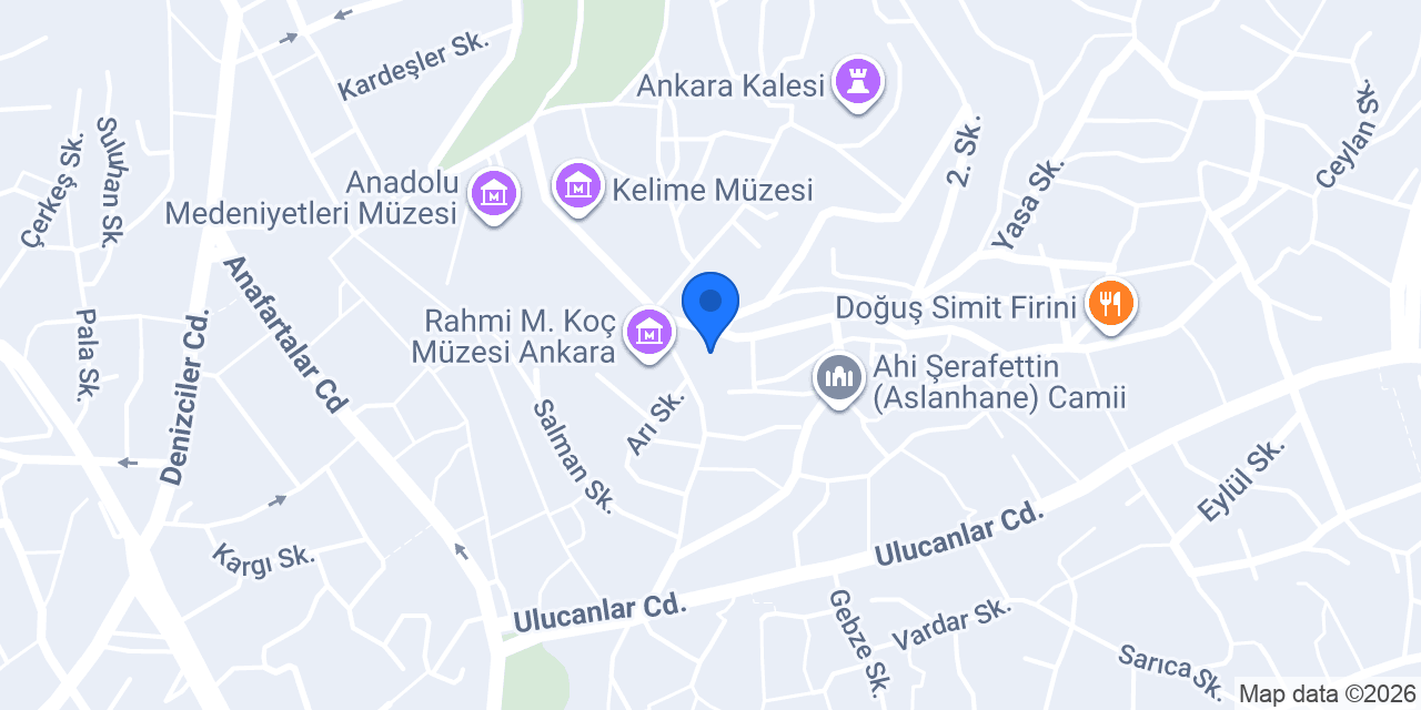 Atölye Ayna konumu