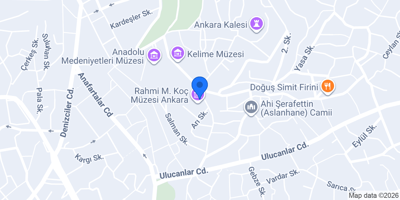 Sırça Sanat Evi konumu