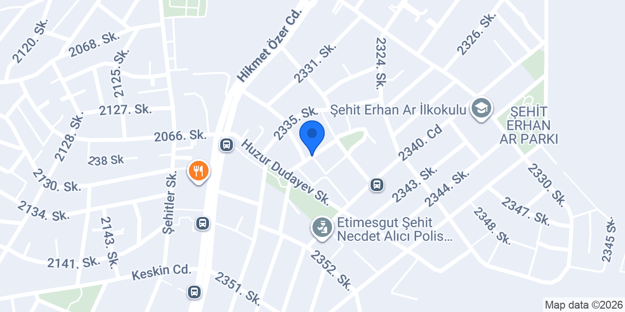 Meşe Dijital Baskı Merkezi konumu