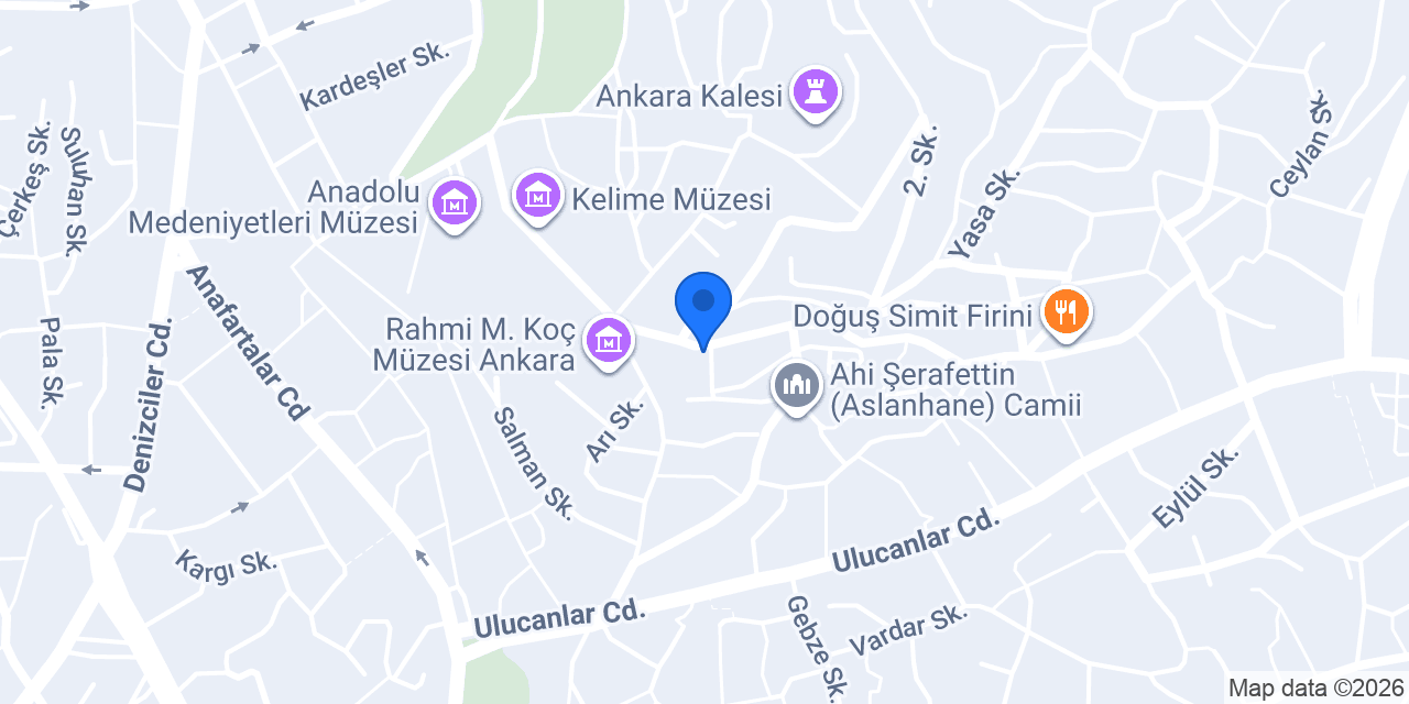 İtirazım Var Cafe konumu
