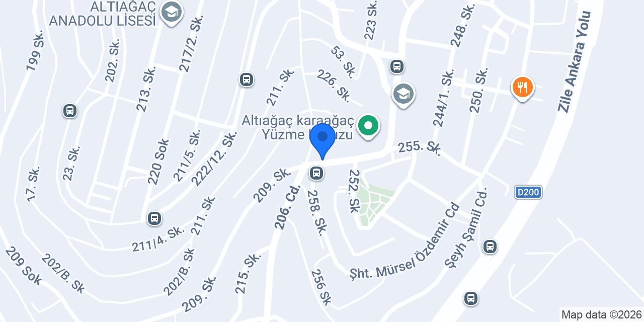 Derya Kuaför Salonu konumu