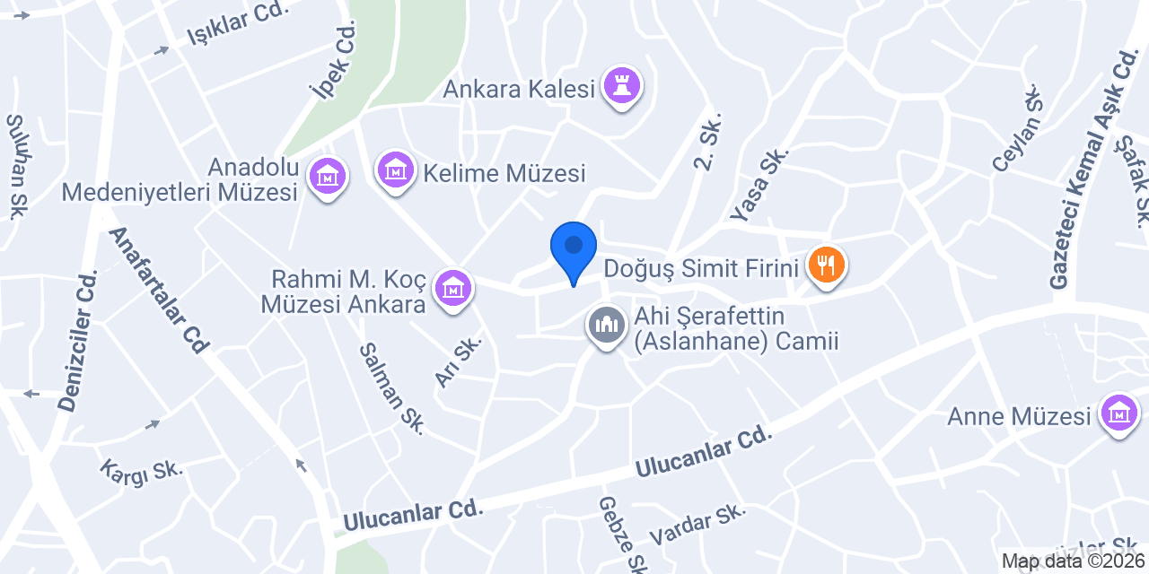 KöfTeras konumu