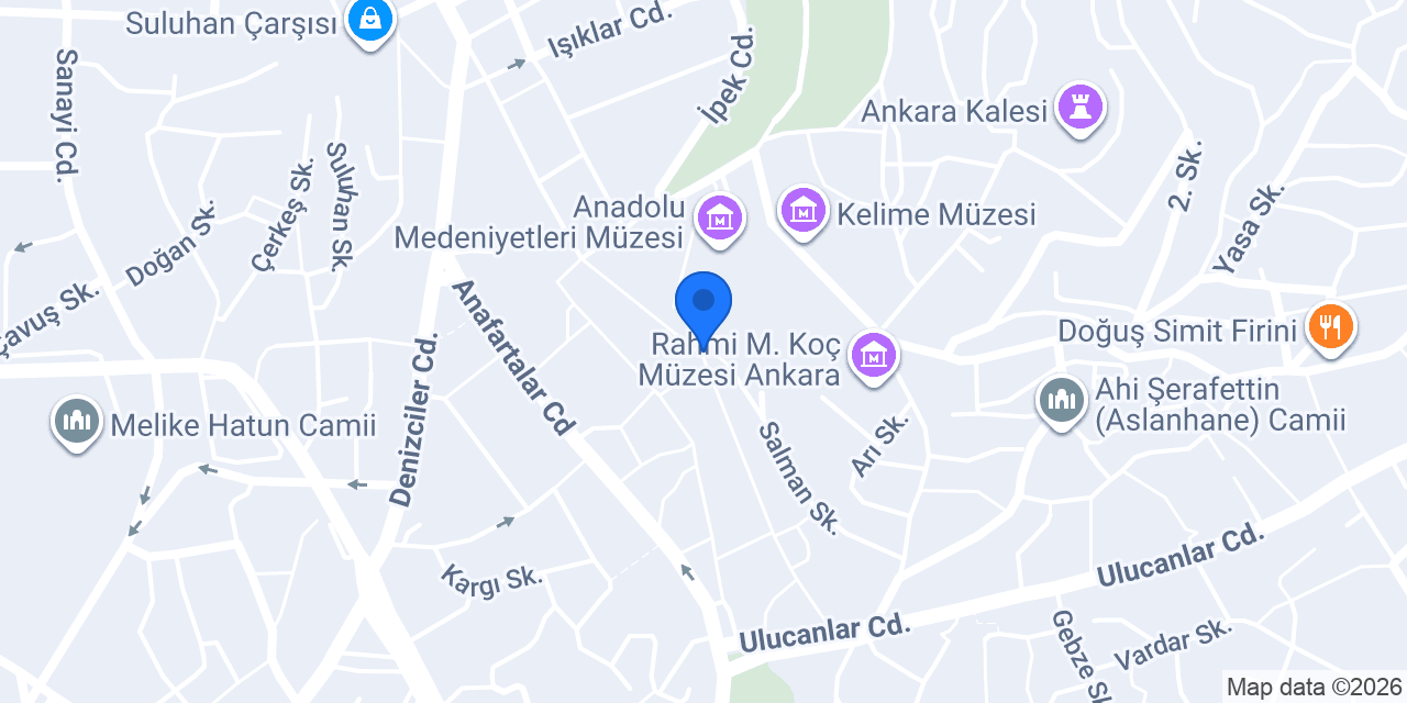 Jest Organizasyon konumu