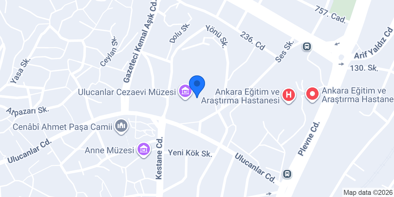 Ulucanlar Cezaevi Müzesi konumu