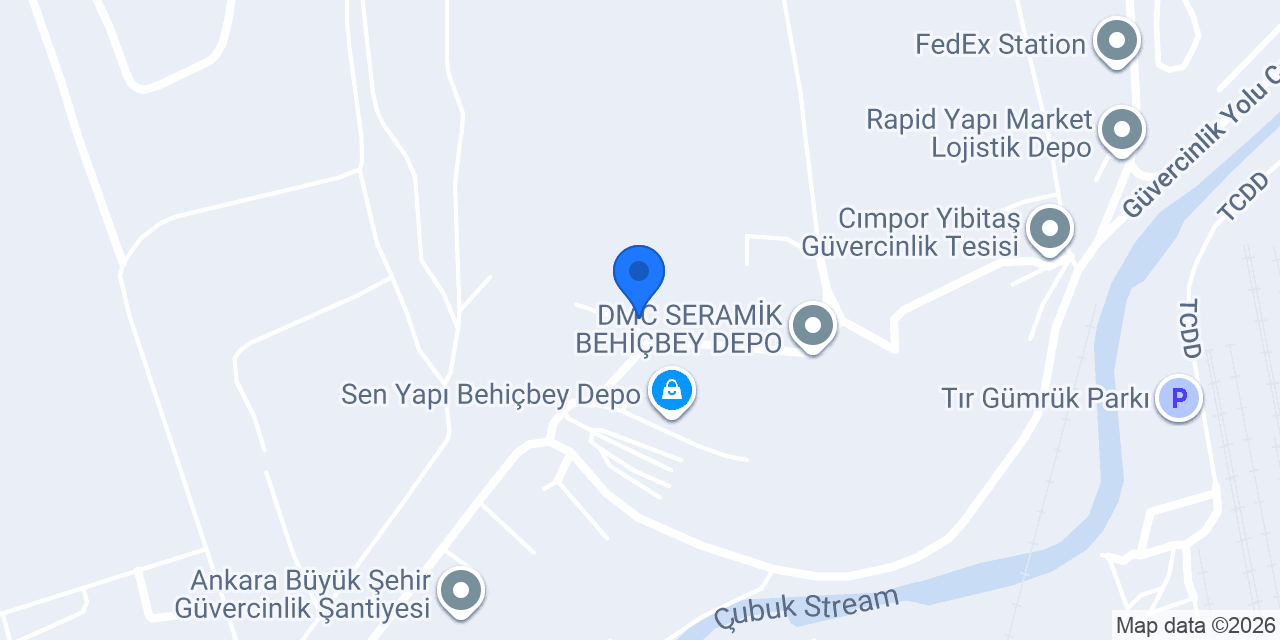 Özce Depo 2 Behiçbey konumu