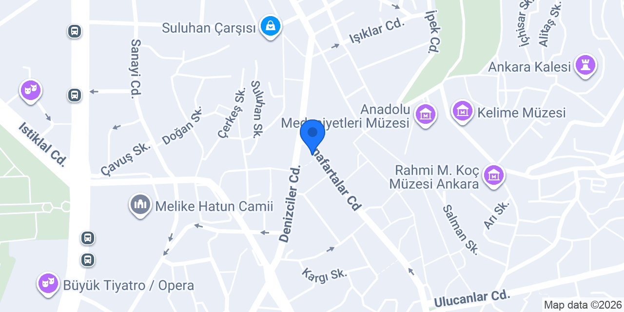 Garanti BBVA Samanpazarı Şubesi konumu
